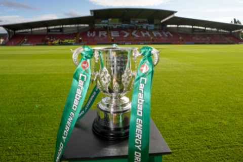 Chelsea draw Wimbledon as Spurs take on Fulham in Carabao Cup second round.. and Wrexham will have eye on third round
