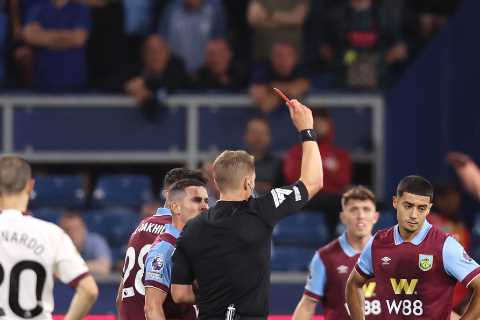 Burnley Star Receives Red Card for Horror Tackle as Kyle Walker Suffers Injury