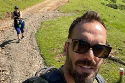 Arsenal Champions League Final Star Looks Unrecognisable with Bushy Beard as He 'Reconnects with Nature' on Hike
