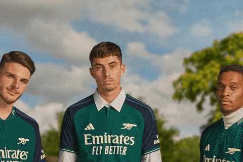Arsenal Unveils New Green Third Kit - Fans React