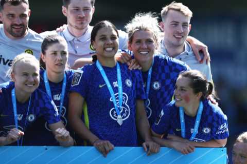 Women's World Cup Star Shows Classy Gesture as Chelsea Aces Millie Bright and Sam Kerr Embrace at Full-Time