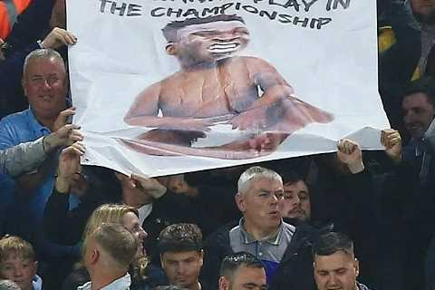 Leeds fans mock Wilfried Gnonto with cheeky banner after transfer request