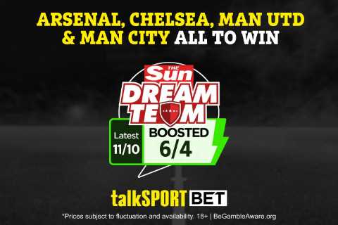 Get Arsenal, Chelsea Man Utd and Man City all to win at 6/4 PLUS £30 in free bets
