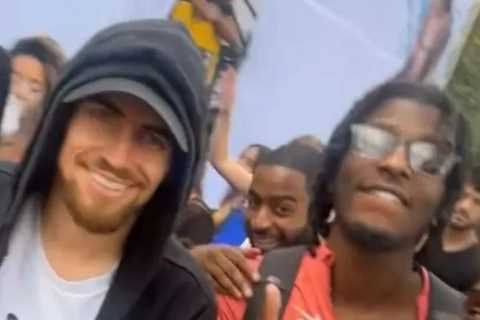 Fans Spot Arsenal Star Trying to Stay Hidden at Notting Hill Carnival