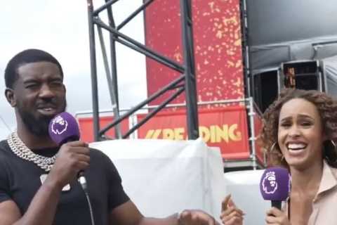 Stunning Sky Sports Presenter Left in 'Actual Tears' During Awkward Interview at Reading Festival