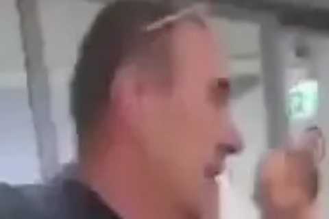 Former Chelsea Manager Maurizio Sarri Caught on Camera Flipping Off Fan at Airport