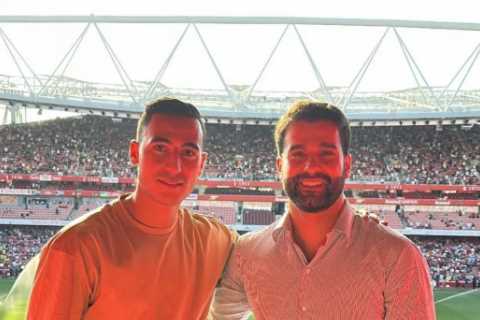 Former Premier League Star Anwar El Ghazi Spotted at Arsenal vs Man Utd Game After Receiving Transfer Offer