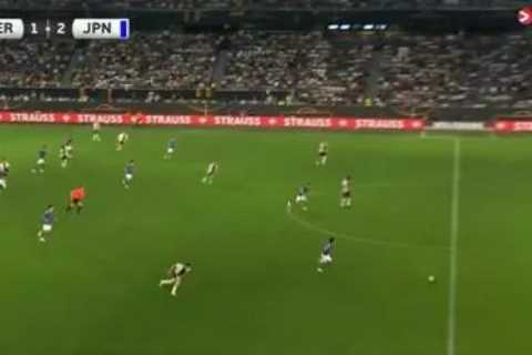 Antonio Rudiger's Strange Reaction Sparks Speculation During Germany's Loss to Japan
