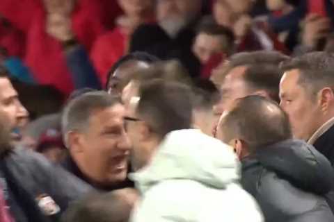 Europa League Chaos: Former Arsenal Star Caught in Mass Brawl