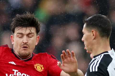 Harry Maguire Escapes Red Card for Reckless Challenge Against Fulham