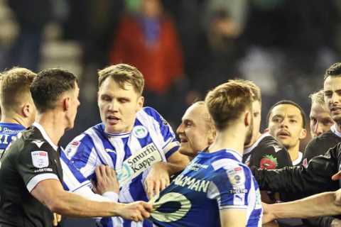 Massive Fight Erupts After Wigan and Bolton Clash