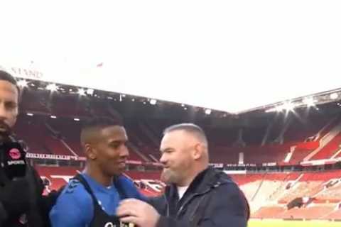 Ashley Young Walks Out of Live TNT Sports Interview After Joleon Lescott Quip Following Everton’s Defeat to Man Utd