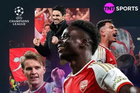 Did TNT Sports Include a 'Shameless' Detail in Arsenal Celebration Graphic?