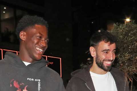 Manchester United Stars Enjoy Team-Bonding Dinner Ahead of Crucial FA Cup Match Against Liverpool