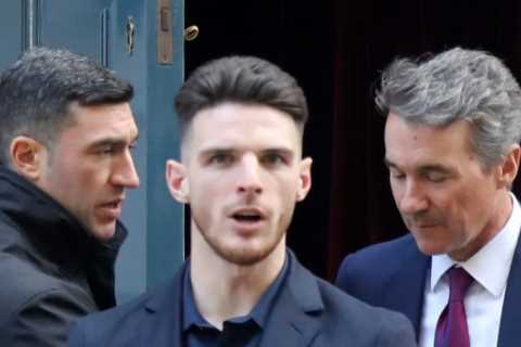 Arsenal Star Declan Rice Spotted in Secret Meeting with West Ham Co-Owner at Exclusive London Club