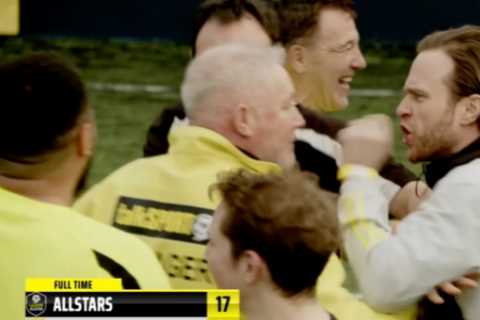 Olly Murs and Ally McCoist Square Off in Football Tournament