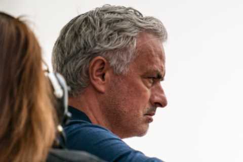 Jose Mourinho Makes a Pit Stop at Portuguese GP and Teases Football Comeback