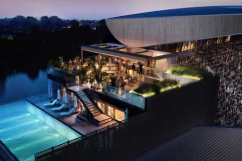 Fulham's New Riverside Stand to Feature Rooftop Bar and Swimming Pool