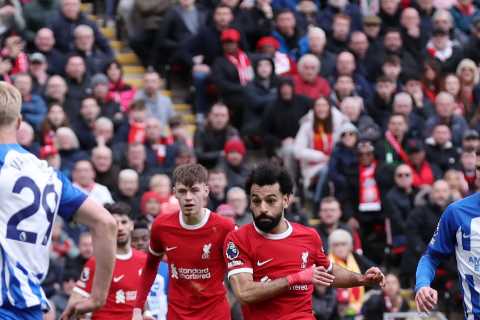 Liverpool 2 Brighton 1: Salah Secures Victory in Nail-biting Match
