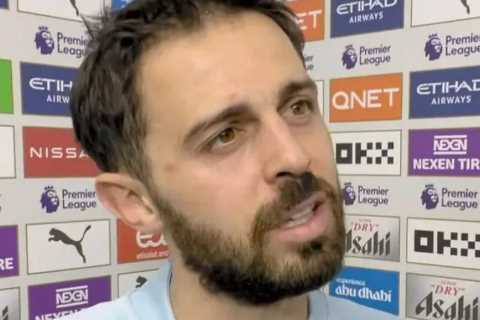 Manchester City's Bernardo Silva Changes Tune on Premier League Title Race mid-Interview