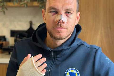 Edin Dzeko's Harrowing Injury: A Star's Struggle on the International Stage