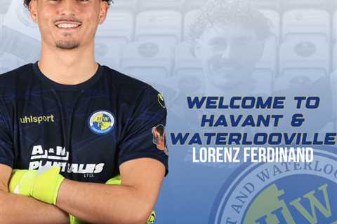 Lorenz Ferdinand Joins Havant and Waterlooville on Season-Long Loan